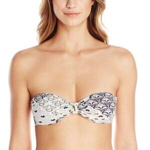 Eberjey Bikini Top Bandeau Style Strapless NWT